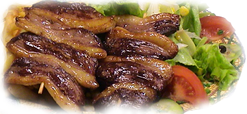 Brochette de magret