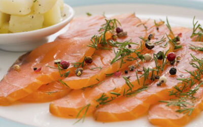 Assiette de Saumon Gravlax